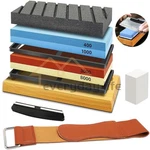 Knife Sharpening Includes Side Grit 400/1000 3000/8000 Whetstone Kitchen. Fixed Price $22.99.