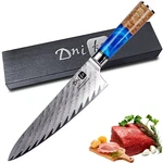 Chef Knife, Damascus VG-10 Steel 8 Inch Professional Sharp Kitchen Jap.... Fixed Price $145.68.