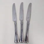 Zwilling Ja Henckels Dinner Knives Set Of 3 Stainless Steel Flatware Knife. Fixed Price $16.60.