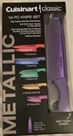 Cuisinart C77-12PMC Classic 12-PIECE Metallic Soft Grip Knife Set. Fixed Price $29.99.