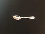 Robbe & Berking Alt-faden Silverplate Mocha Spoon New. Fixed Price $50.00.