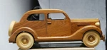 Vtg Handmade Roadster Wood Model Car Wheels Spin 16 Artist Stamped. Fixed Price $143.63.