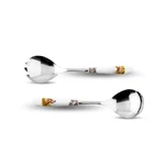 Spode Woodland 2-PC Game Bird Salad Servers Set Porcelain & Steel Seasonal. Fixed Price $25.00.