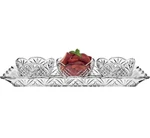 Godinger Dublin 4-PIECE Relish Server Serving Tray Set. Fixed Price $24.97.