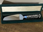 Crystal Legends By Godinger Cake Serving Knife With Box. Fixed Price $9.59.