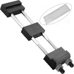 Knife Sharpening Holder Base Adjustable Diamond Whetstone Oil Water Stones. Fixed Price $20.63.