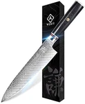 Damascus Knife Japanese Chefs 8 Inch VG10 Kitchen 67-LAYER H.... Fixed Price $71.51.