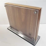 Schmidt Brothers Cutlery Acacia Midtown Magnetic Knife Block. Fixed Price $34.99.