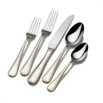 Mikasa Cameo Gold 65 Piece Flatware Set Service For 12 Stainless Steel Elegance. Fixed Price $192.90.