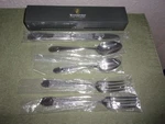 Waterford Fine Ballet Ribbon 5 Pc. Place Setting Flatware Orginal Box. Fixed Price $165.00.