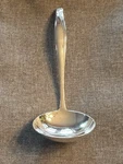 Spring Bud By Alvin Sterling Silver Gravy Ladle 5.75". Fixed Price $153.00.