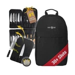 Magnet Chef Knife Backpack 20+ Pockets For Knives & Tools Large Fo.... Fixed Price $121.77.