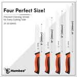 Humbee Professional Serrated Bread Knife With Width Wave Teeth , Nsf Certified. Fixed Price $92.73.
