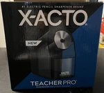 X-acto Teacher Pro Electric Pencil Sharpener 1675X. Fixed Price $19.99.