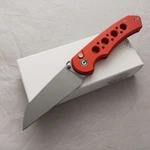 Civivi Pragma Prime Red Aluminum Folding 14C28N Pocket Knife 240672. Fixed Price $84.95.