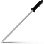 Professional Carbon Black Knife Sharpening Steel, 12 Inch. Fixed Price $24.99.