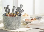 Mud Pie E8 Bistro Kitchen Dining Mango Wood Tin Spreader 4634018 Choose Design. Fixed Price $9.74.