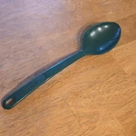 Pyrex Accessories Green Solid Cooking Stirring Serving Spoon Utensil #2102-2. Fixed Price $12.99.