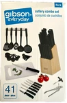 Gibson Everyday Cutlery & Kitchen Tools Combo Set, 41 Pieces, New In Box. Fixed Price $15.69.