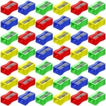 Fainne 200 Pcs Pencil Sharpeners Bulk, Mini Manual Multicolor. Fixed Price $25.29.