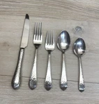 Reed & Barton * Hammered Antique Glossy Stainless Flatware Choose (153). Fixed Price $7.99.