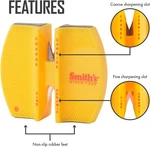 Smith's Ccks 2-STEP Knife Sharpener Yellow Preset. Fixed Price $9.49.