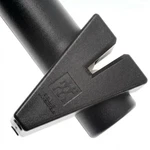 Zwilling Twinsharp Pull Through Knife Sharpener Black Ceramic Steel New. Fixed Price $24.99.
