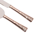 Creative Gifts International Cake Knife Server Set Rose Gold Handle Crystal. Fixed Price $96.54.