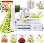 7-BLADE Vegetable Spiralizer: Zucchini Slicer & Veggie Noodle Maker, Japa. Fixed Price $54.59.