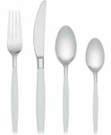 Kate Spade Lenox West 4TH Street White Flatware 18/10 Piece Set. Fixed Price $76.00.