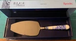 Spode Blue Italian Cake Server Knife With Porcelain Handle, 10" - White. Fixed Price $20.02.