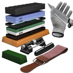Knife Sharpening Set - Premium Side Grit 400/1000 3000/8000 Whetstone.... Fixed Price $39.62.