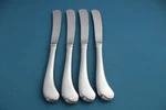 Oneida American Colonial Pistol Dinner Knives Hollow (set Of 4) Satin Cube 9". Fixed Price $50.99.