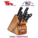 Wusthof Gourmet 10-PIECE Knife Block Set (new ). Fixed Price $209.99.