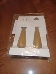 Pampered Chef Ash Wood Fork & Knife Serving Set #1483 New! Sealed!. Fixed Price $12.71.