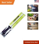 11-INCH Shatterproof Ceramic Honing Rod Perfect For Knife Enthusiasts. Fixed Price $97.98.