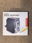 Kikkerland Vintage Camera Shaped Plastic Pencil Sharpener, Black SC12. Fixed Price $18.99.