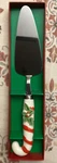 Vintage Candy Cane Handle Cake Pie Server Slicer Stainless Steel From Macy's,new. Fixed Price $19.85.