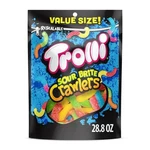 Trolli Sour Brite Crawlers Candy Gummy Worms 28.8 Ounce Resealable Bag. Fixed Price $10.47.
