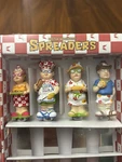 Vintage Boston Warehouse Cheese Spreaders Knives Set Of 4 Backyard Bbq Nib. Fixed Price $15.00.