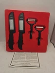 Yoshi Blade World's Best Ceramic Knife W/ Peeler New Open Box Set Of 2. Fixed Price $49.99.