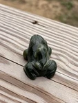 Vintage Jade Frog Piggyback Fetish. Mother And Baby Fred Harvey Outpost? Unique!. Fixed Price $15.00.