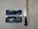 J.a. Henckels 8" Hollow Edge Chef's Knife W/ 2 Stage Sharpener. Fixed Price $79.16.