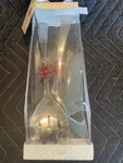 New! Wild Eye Designs Stainless Steel Salad Serving Set. Fixed Price $12.00.