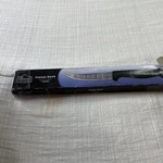 Gourmet Traditions Cheese Knife Forked Tip Stainless Steel Plastic Handle Black. Fixed Price $12.00.