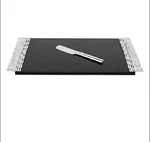 Michael Aram Mirage Cheeseboard & Knife Set, Granite New In Box Ready For Gift. Fixed Price $157.99.