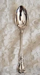 Towle 8.5" Old Master Sterling Silver Serving Spoon Monogram Never Used. Fixed Price $165.00.