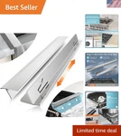 2PCS Kitchen Stove Counter Gap Covers, Stainless Steel Cover, Cooktop Tri.... Fixed Price $33.70.