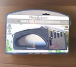 Brookstone 4-IN-1 Knife & Shear Sharpener Non-slip Easy Grip Handle Brand New. Fixed Price $29.97.