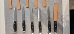 Reduced! Henckels Stainless Steel Serrated Steak Knife Set - Of 6. Fixed Price $29.99.